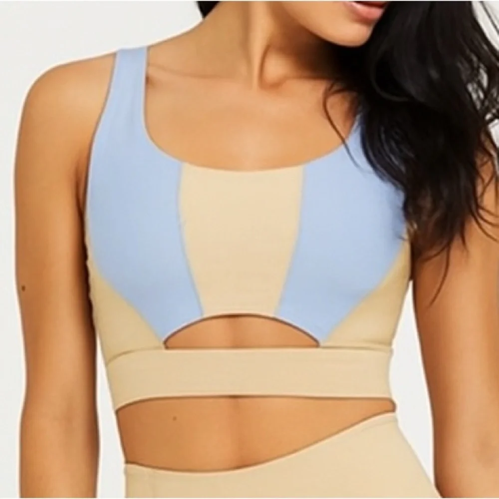 Lumi Collective Color Block Activewear Set Sports Bra Leggings youth child NWT